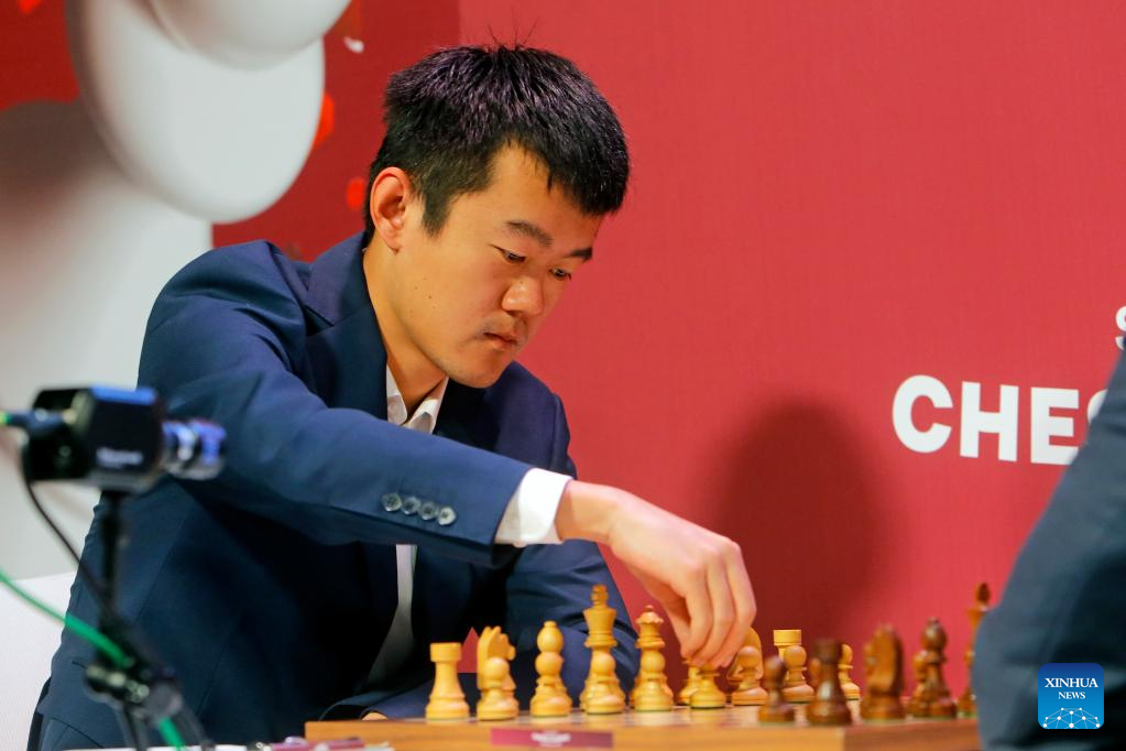 Ding Liren beats Nepomniachtchi to become China's first male world chess  champion - People's Daily Online