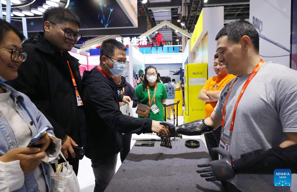 Exposition on China Brand 2023 kicks off in Shanghai