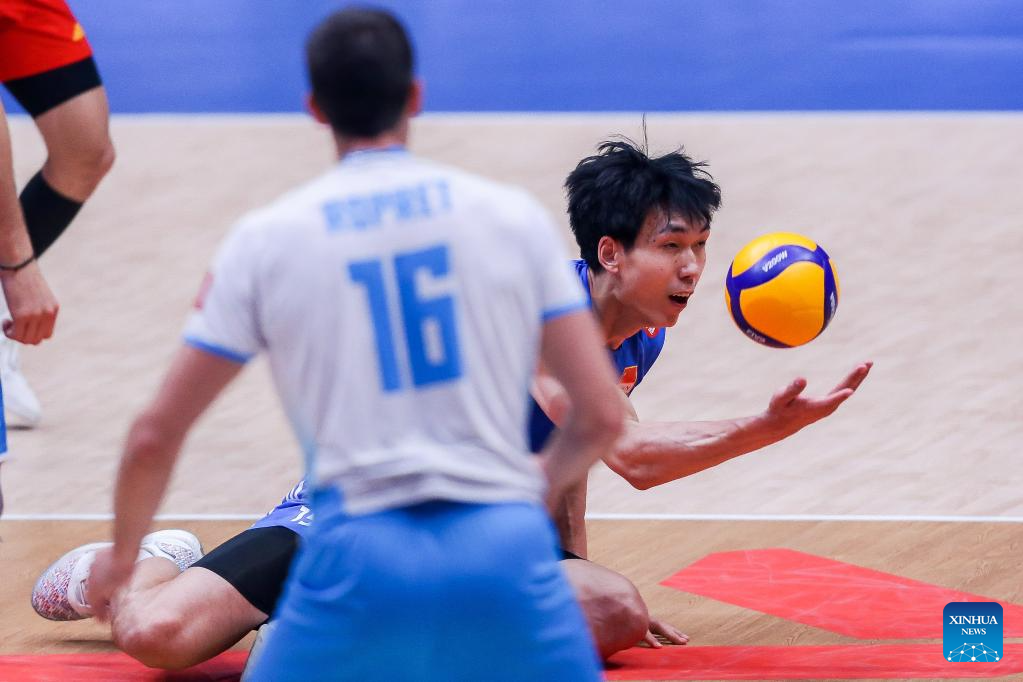 FIVB Volleyball Men's World Championship semifinal match: Italy vs.  Slovenia-Xinhua