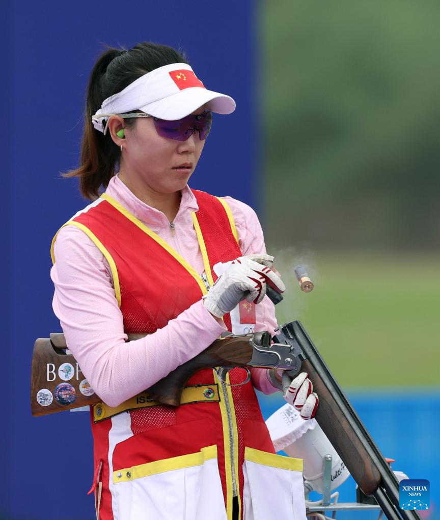 Highlights of shooting matches at 19th Asian Games