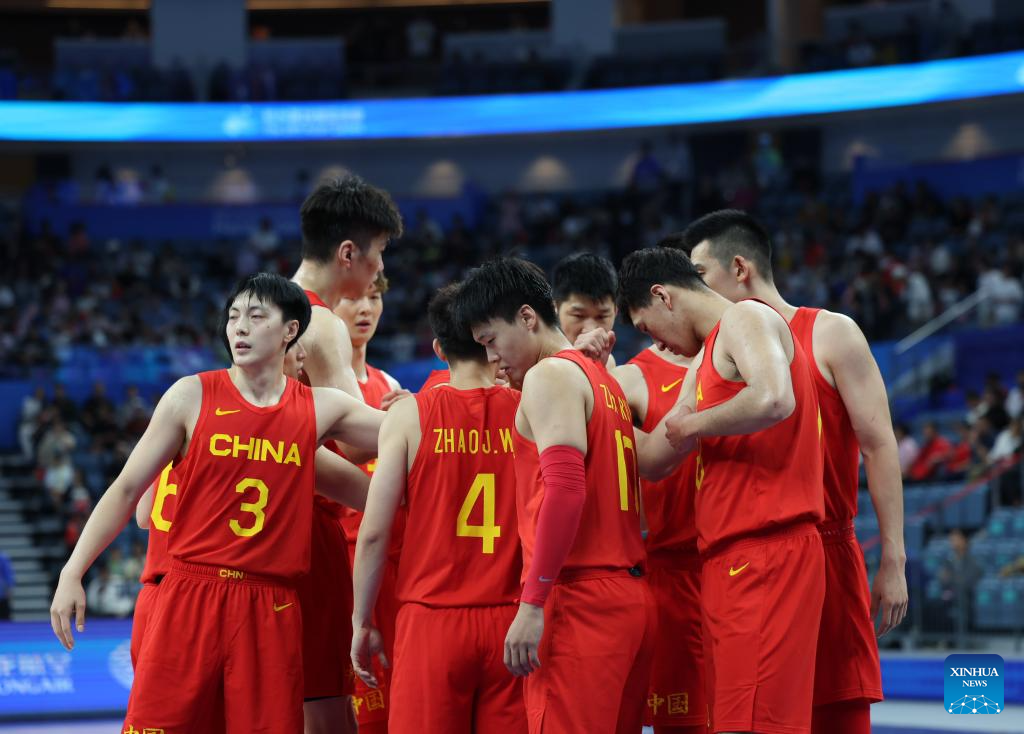 Highlights of Men's Bronze Medal Game of Basketball at 19th Asian