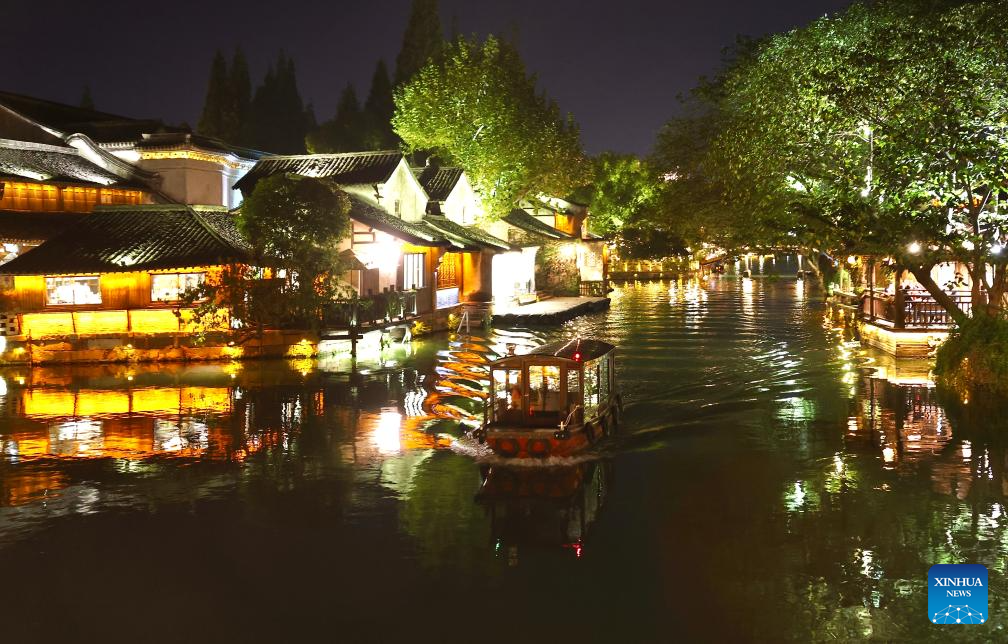 Scenery of river town Wuzhen