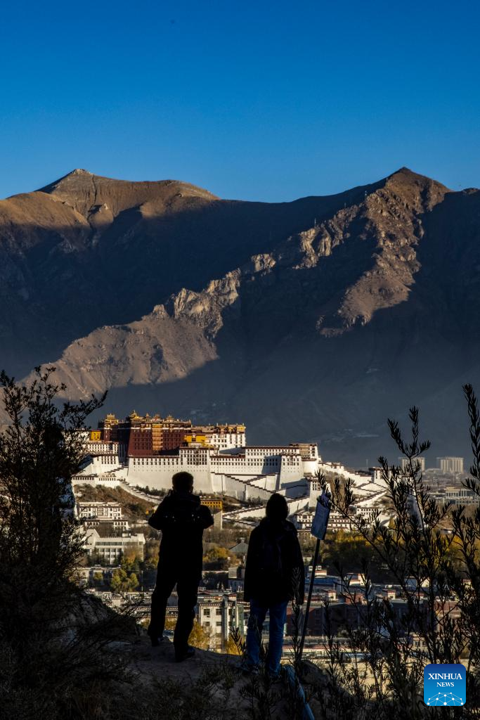 Scenery of Lhasa, China