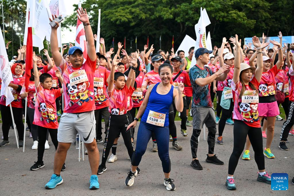 People participate in Malaysia