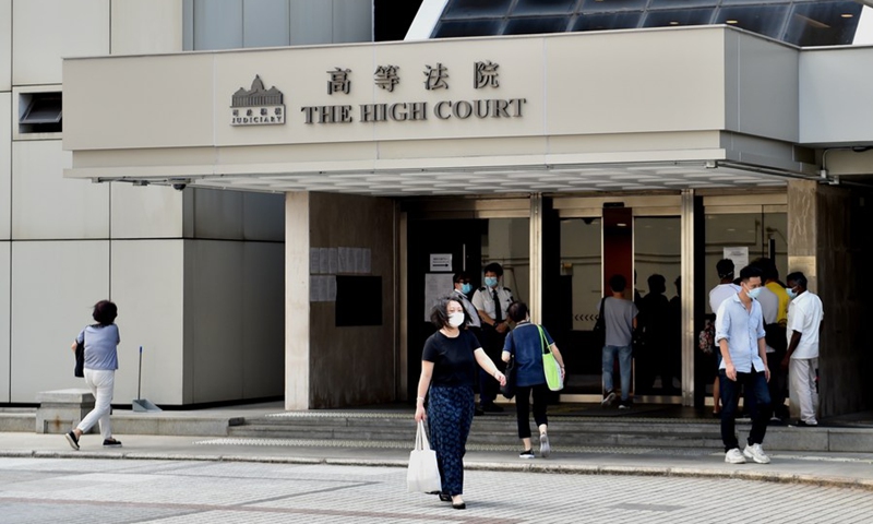 Photo taken on May 4, 2020 shows the High Court in Hong Kong, south China.(Photo: Xinhua)