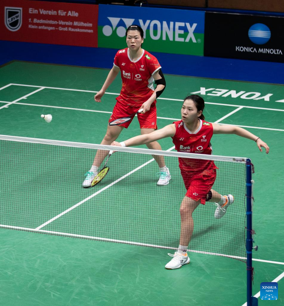 In pics Yonex German Open 2024 badminton tournament People's Daily