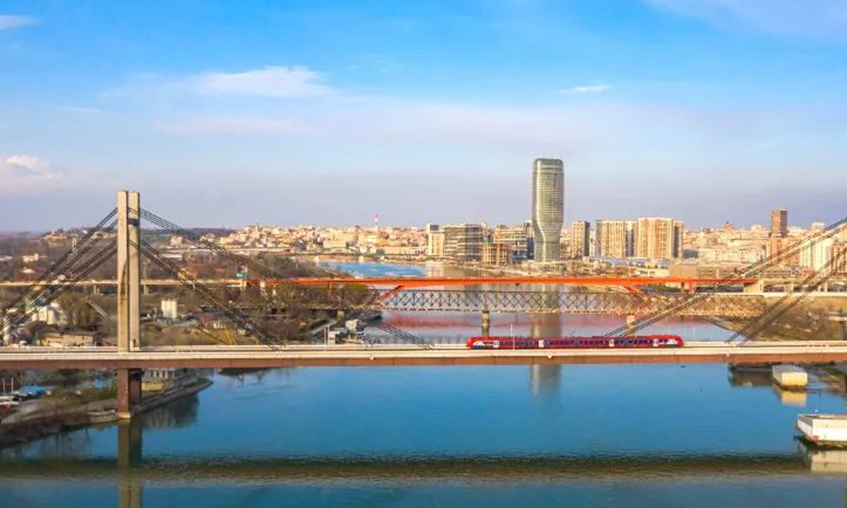 A view of Belgrade-Novi Sad high-speed railway Photo: Courtesy of China Railway