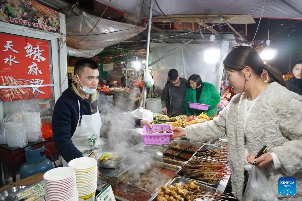 Local delicacy spices up tourism in northwest China city