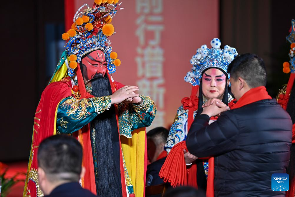 Pic story: inheritor of Jin Opera in N China's Shanxi