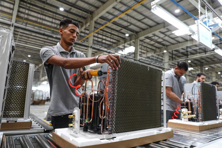 Mideast in Pictures: China's home appliance giant opens industrial park in Egypt