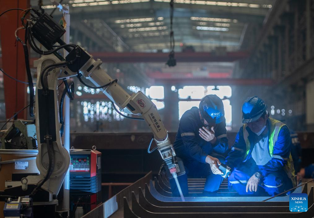 Shipbuilding company in Hubei promotes digital transformation and intelligent manufacturing