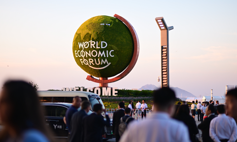 Photo taken on June 26, 2024 in Dalian, Northeast China's Liaoning Province shows the venue of the 2024 Summer Davos. Photo: Tao Mingyang/GT