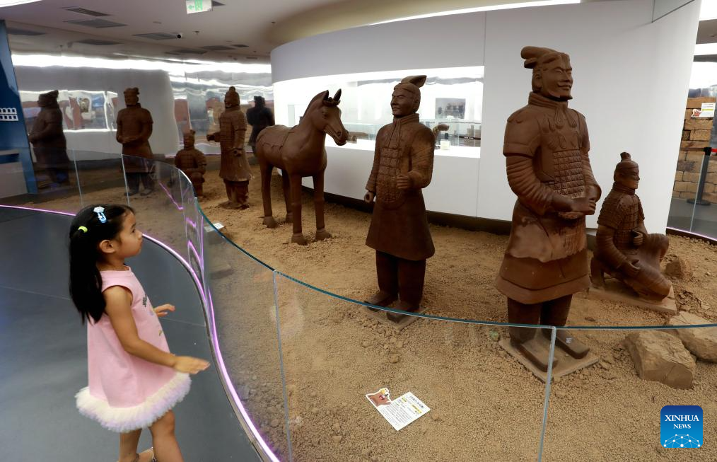 In pics: chocolate museum showcasing creations themed on ancient architecture and cultural relics in Shaanxi