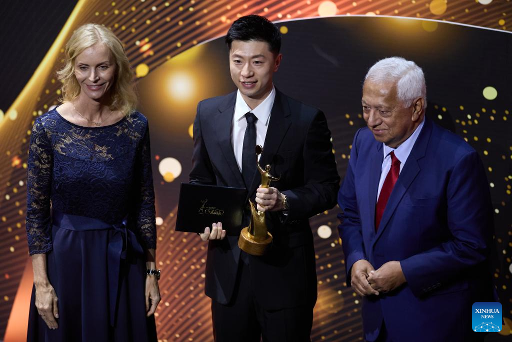 Chinese table tennis player Ma Long wins ANOC Outstanding Sporting Career Award