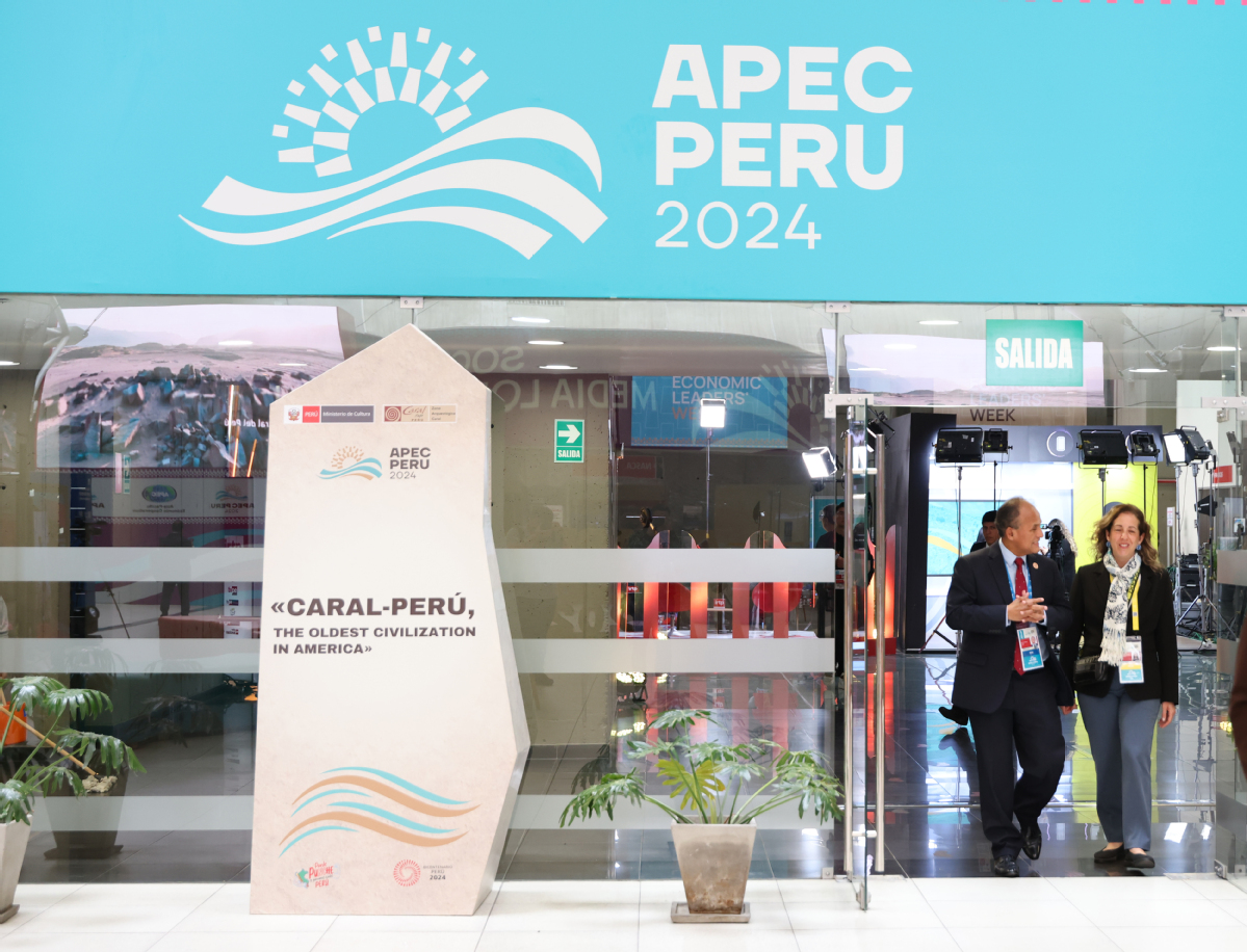 A close look at International Media Center for APEC meeting