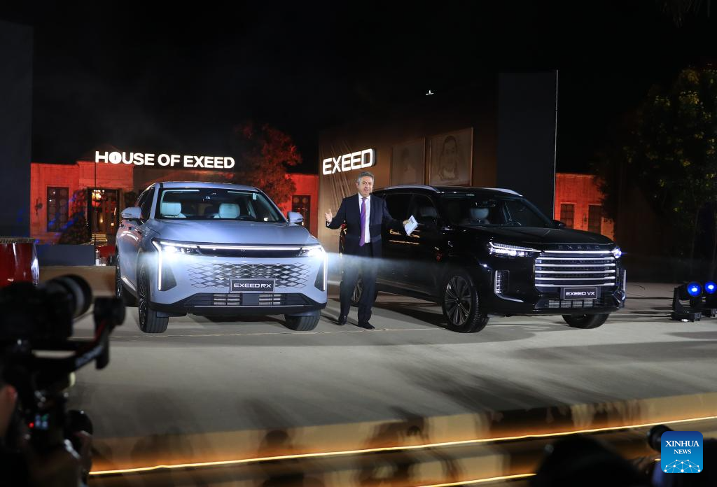 Chinese auto brand Exeed launches 2 SUV models in Egypt