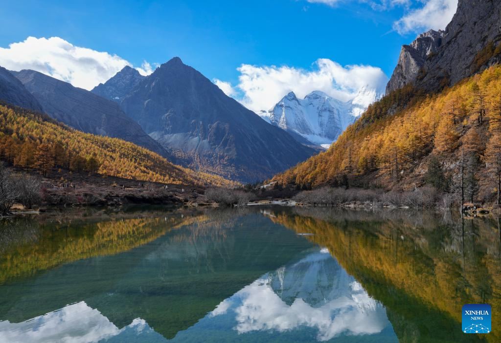 Yading scenic spot in China's Sichuan in best viewing season