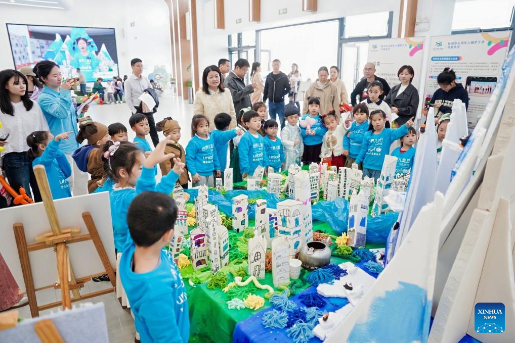 Various activities held across China to hail World Children's Day
