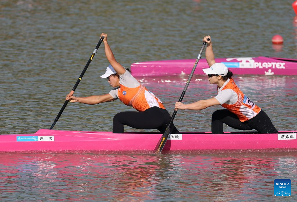 Highlights of canoe sprint finals at 15th National Games