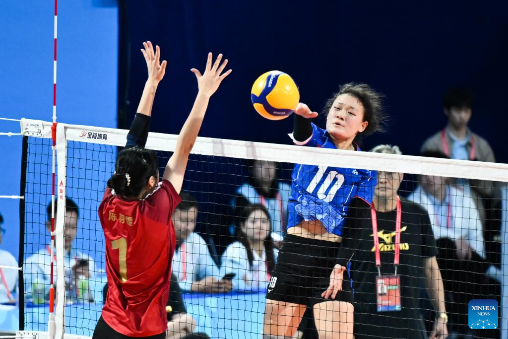 Highlights of volleyball women's U18 at China's 15th National Games