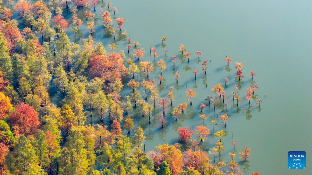 Early winter scenery across China