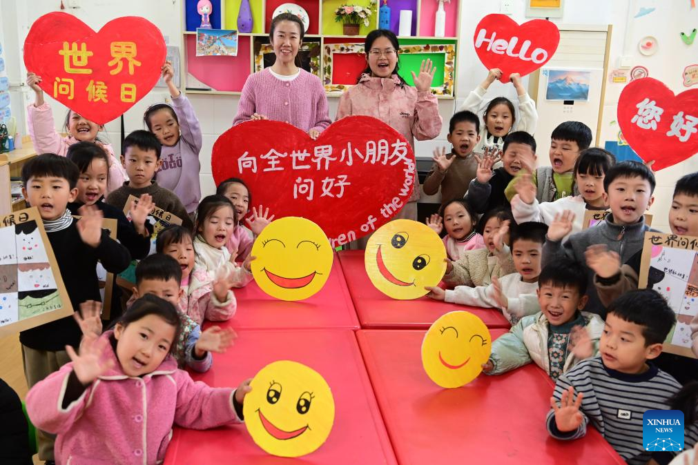 World Hello Day celebrated across China