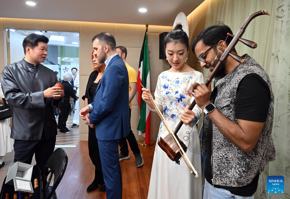 Chamber Concert of Chinese Classical Music held at China Cultural Center in Kuwait