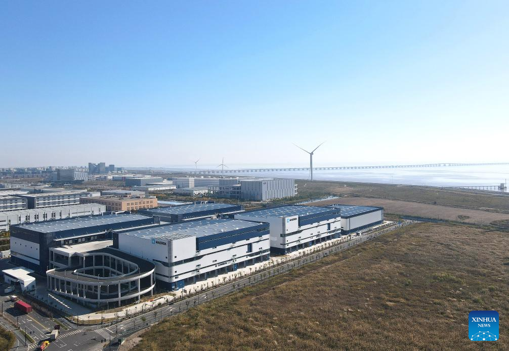 Maersk Lin-gang Flagship Logistics Center in China's Shanghai opens to business