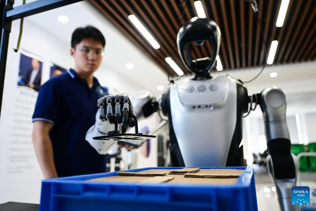 Hefei in China's Anhui promotes development of intelligent robot industry