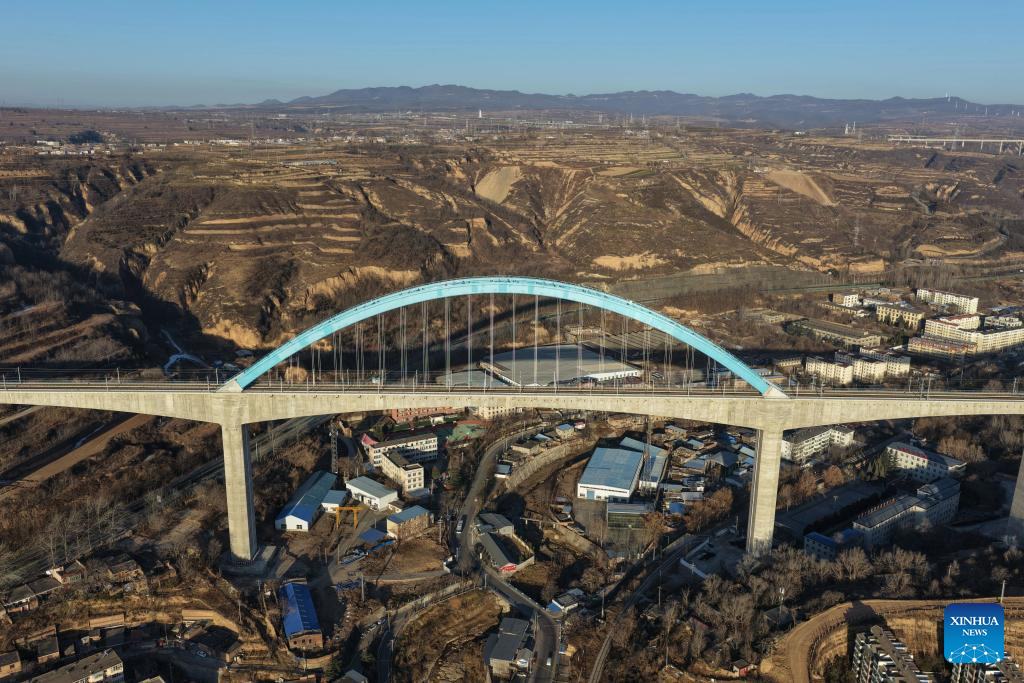 In pics: Wangjiahe grand bridge in China's Shaanxi