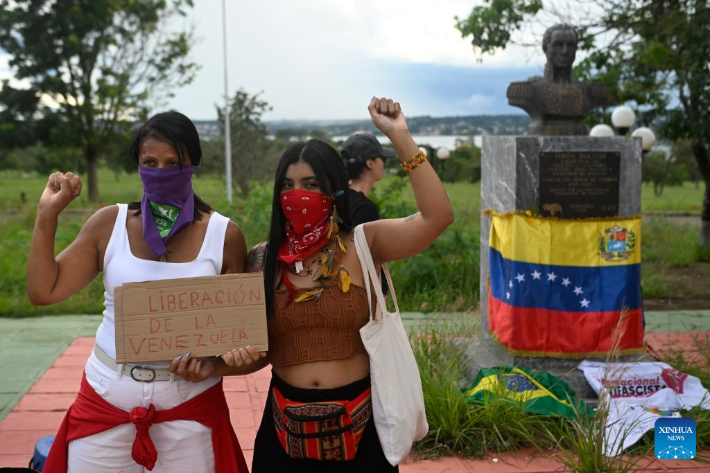 Protests held in multiple countries over U.S. attacks on Venezuela