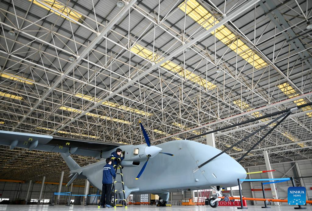 China's Changying-8 unmanned cargo aircraft completes maiden flight
