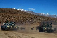 PLA conducts tactical drill in Tibet
