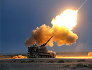 New-type self-propelled gun fires in drill