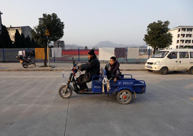 84-year-old father and 13-year-old son