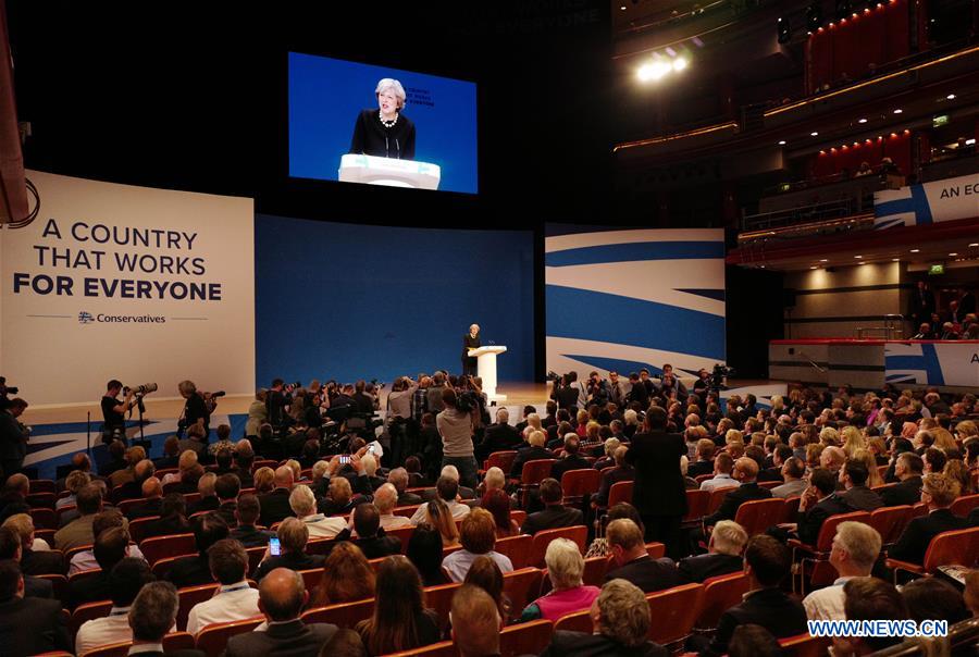 British PM May tells Brexit opponents Britain leaving EU unstoppable