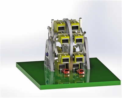 College students invent robot to solve parking congestion