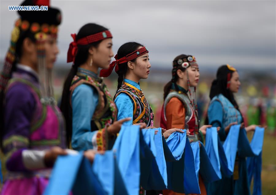 Nadam fair opens in N China's Inner Mongolia