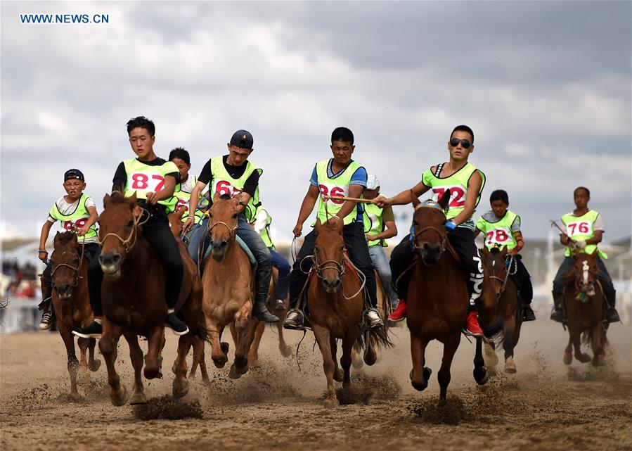 Nadam fair opens in N China's Inner Mongolia
