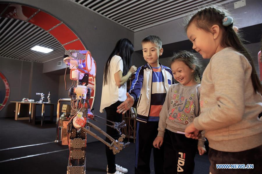 World of Robots 2.0 exhibition held in Bishkek, Kyrgyzstan