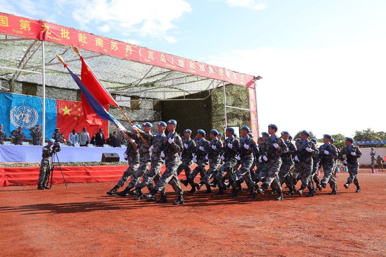 China’s peacekeepers always committed to building a community with a shared future for mankind