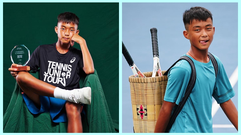 Teenager from SW China's Yunnan gains widespread fame for steadfast dedication to sport of tennis