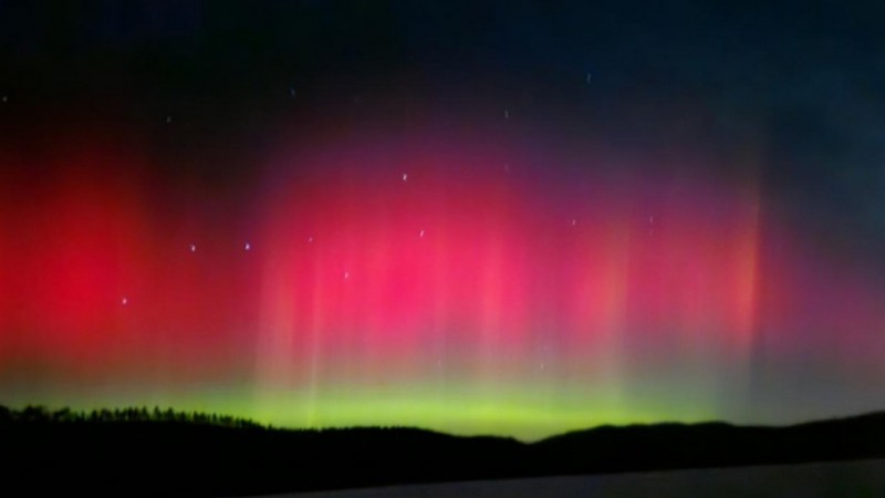 Northern Lights occur in Mohe, NE China's Heilongjiang