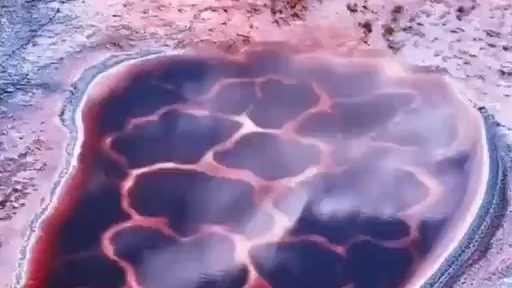 Wulan Lake, the 'heart of the earth'