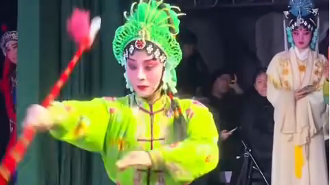 Spear mastery in Wu Opera