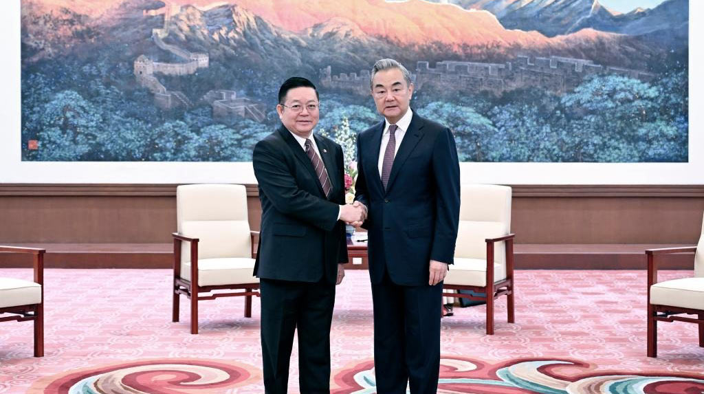 Chinese FM meets with ASEAN secretary-general