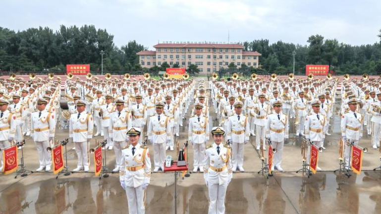 Participants busy preparing for upcoming V-Day military parade in Beijing