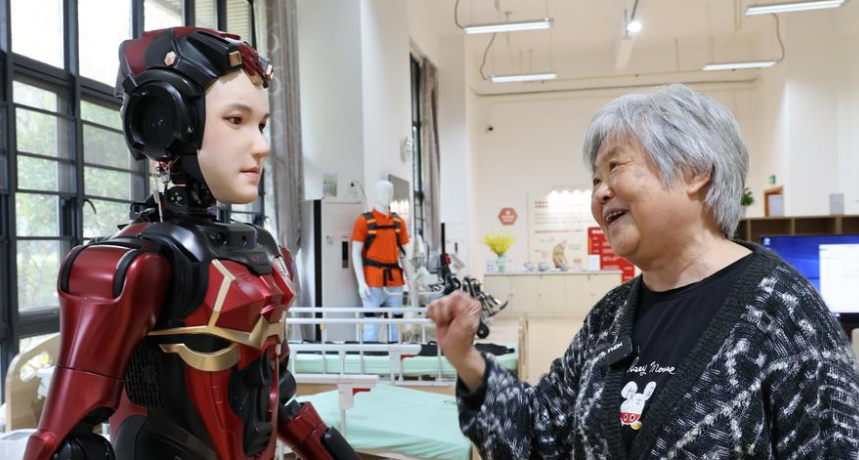 Chinese robotics firms target 'silver economy' with elderly-care robots
