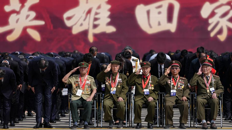 Remains of 30 Chinese martyrs in Korean War returned to homeland