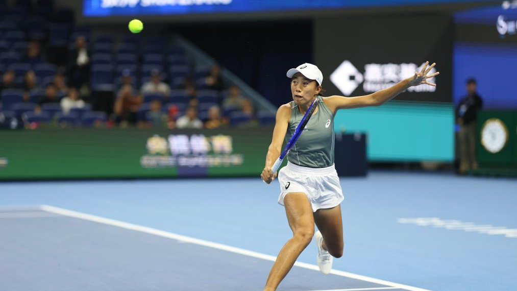 Chinese veteran Zhang Shuai advances to China Open second round
